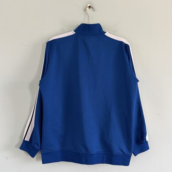 Palm Angels Blue/White Zip Up Streetwear Unisex Classic Track Jacket - Picture 3 of 5